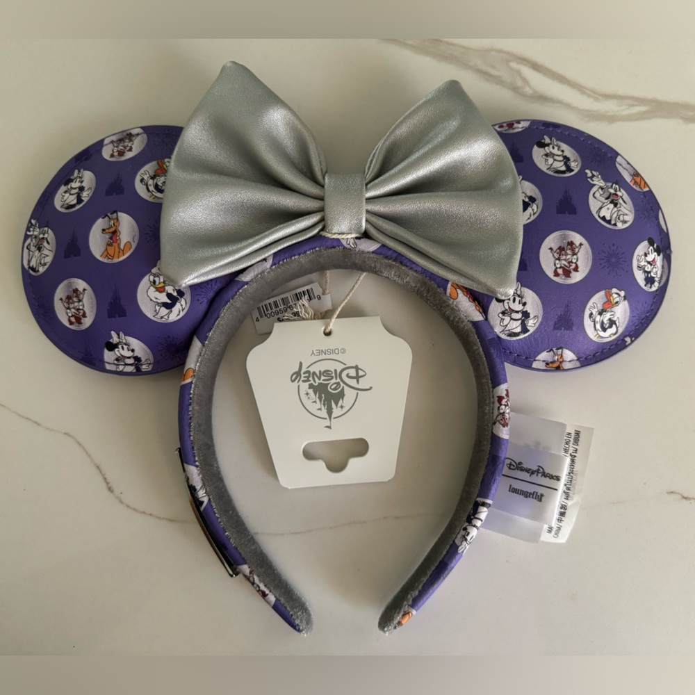 Mickey Mouse and Friends Loungefly Ear Headband for Adults – Disney100